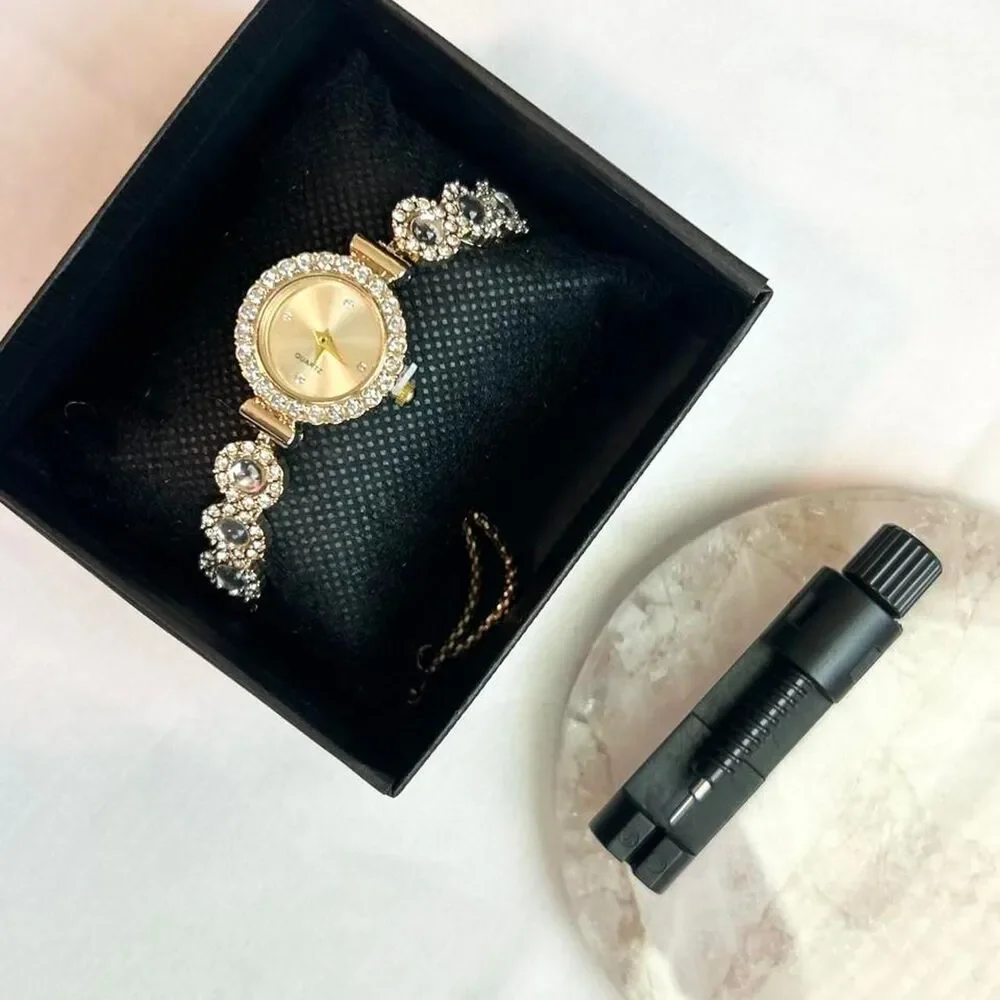 Vintage Inspired Luxury Champagne Watch